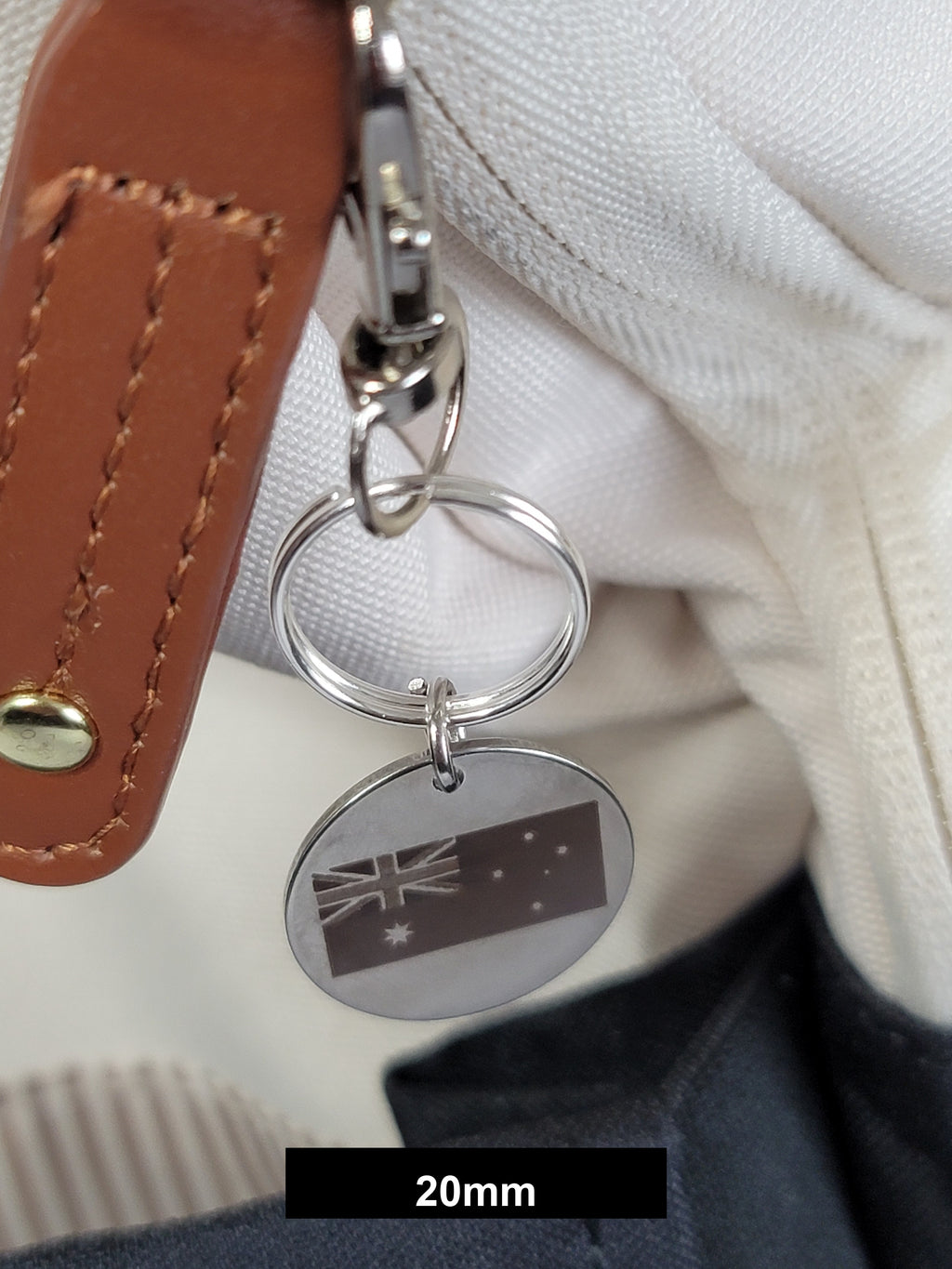 Australia Engraved Fob