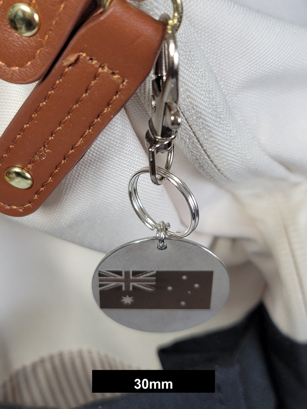 Australia Engraved Fob