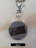 Australia Engraved Fob