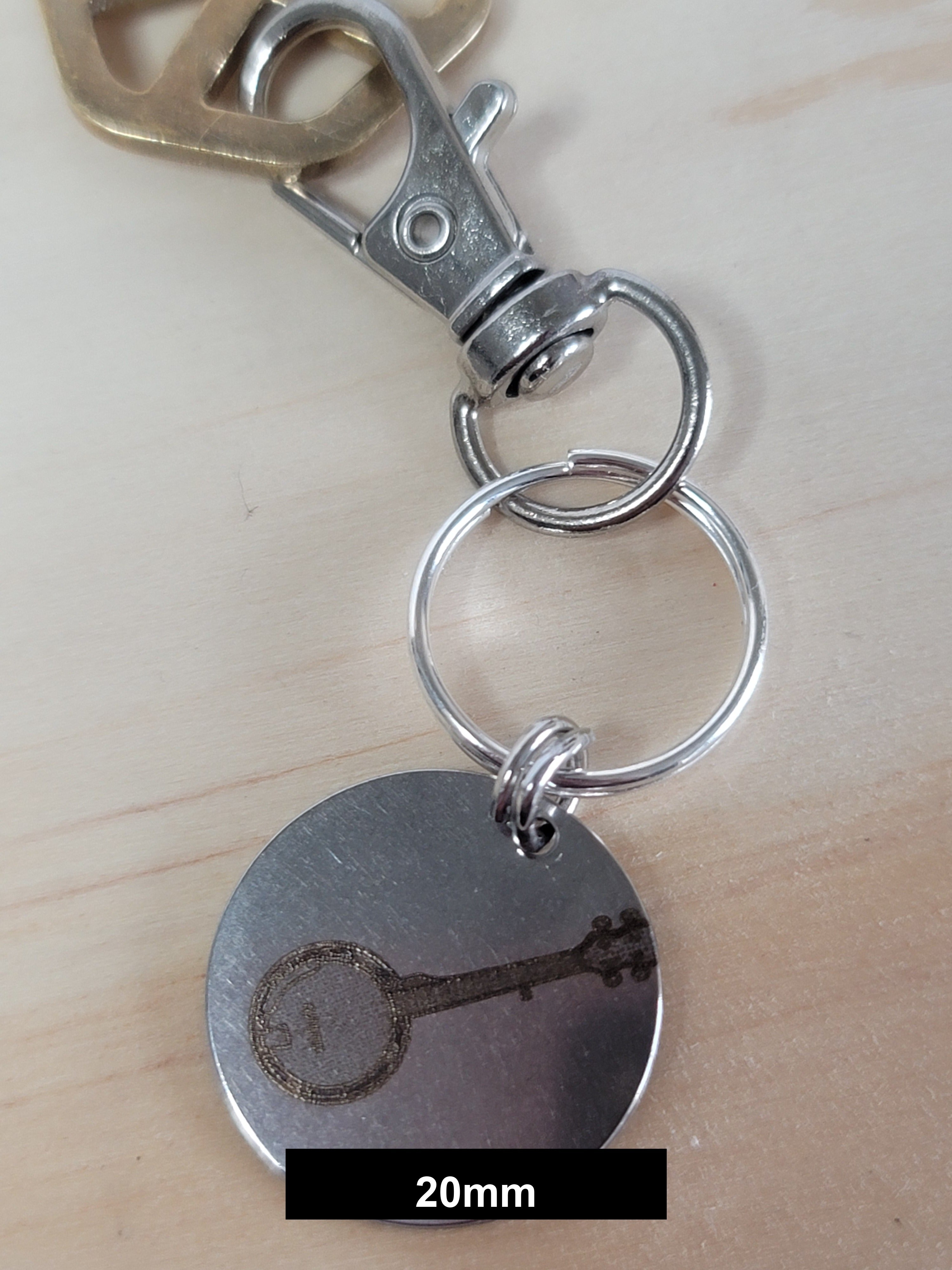 Banjo Engraved Fob