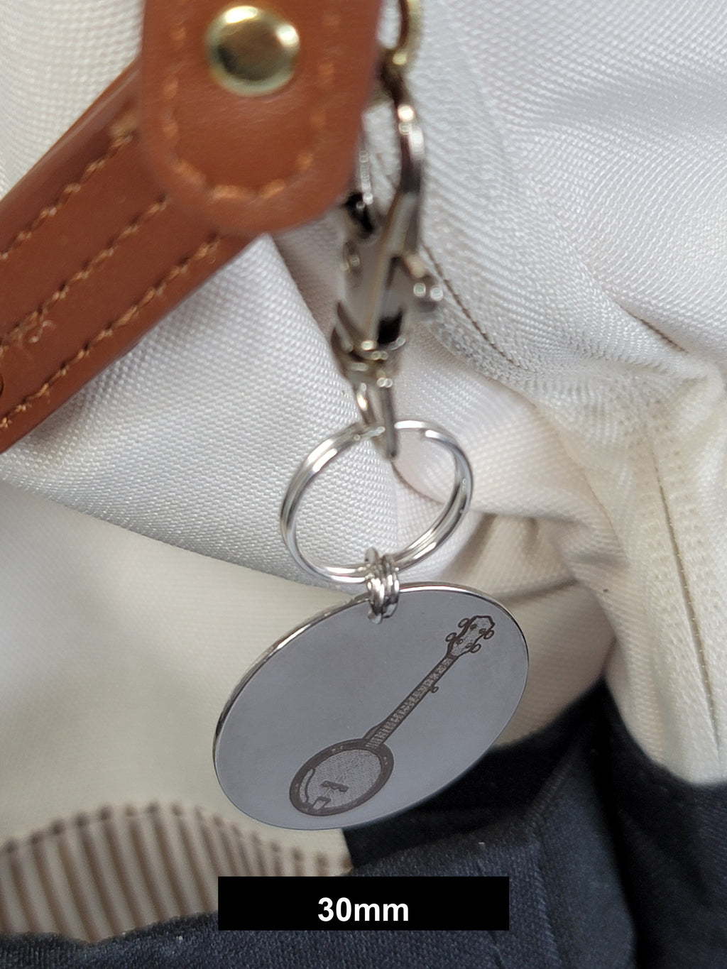 Banjo Engraved Fob