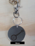 Banjo Engraved Fob