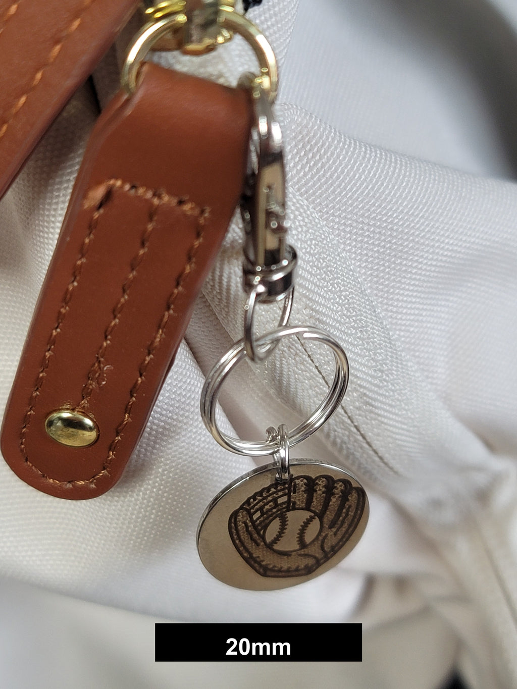 Baseball Engraved Fob