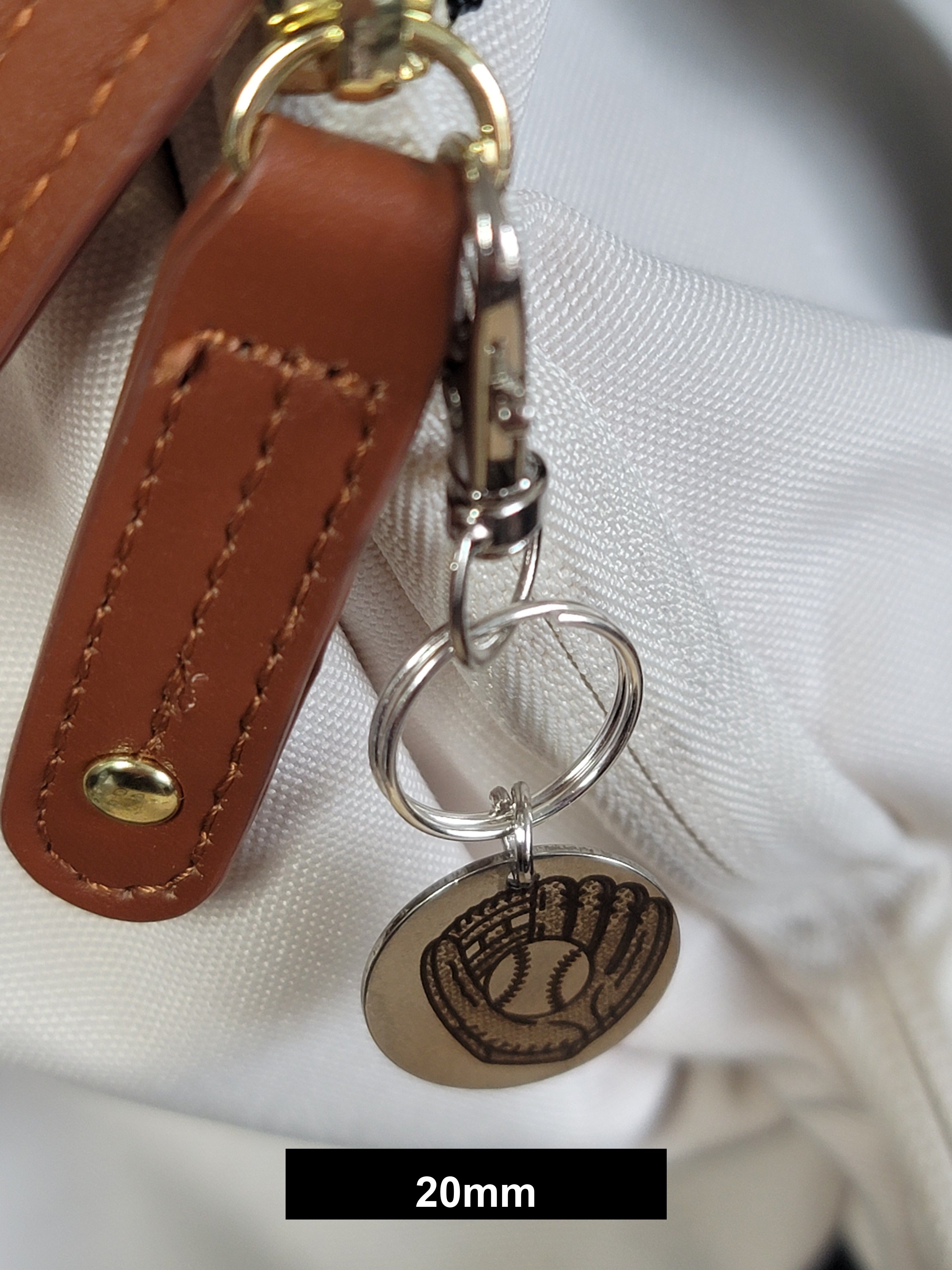Baseball Engraved Fob