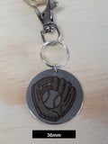 Baseball Engraved Fob