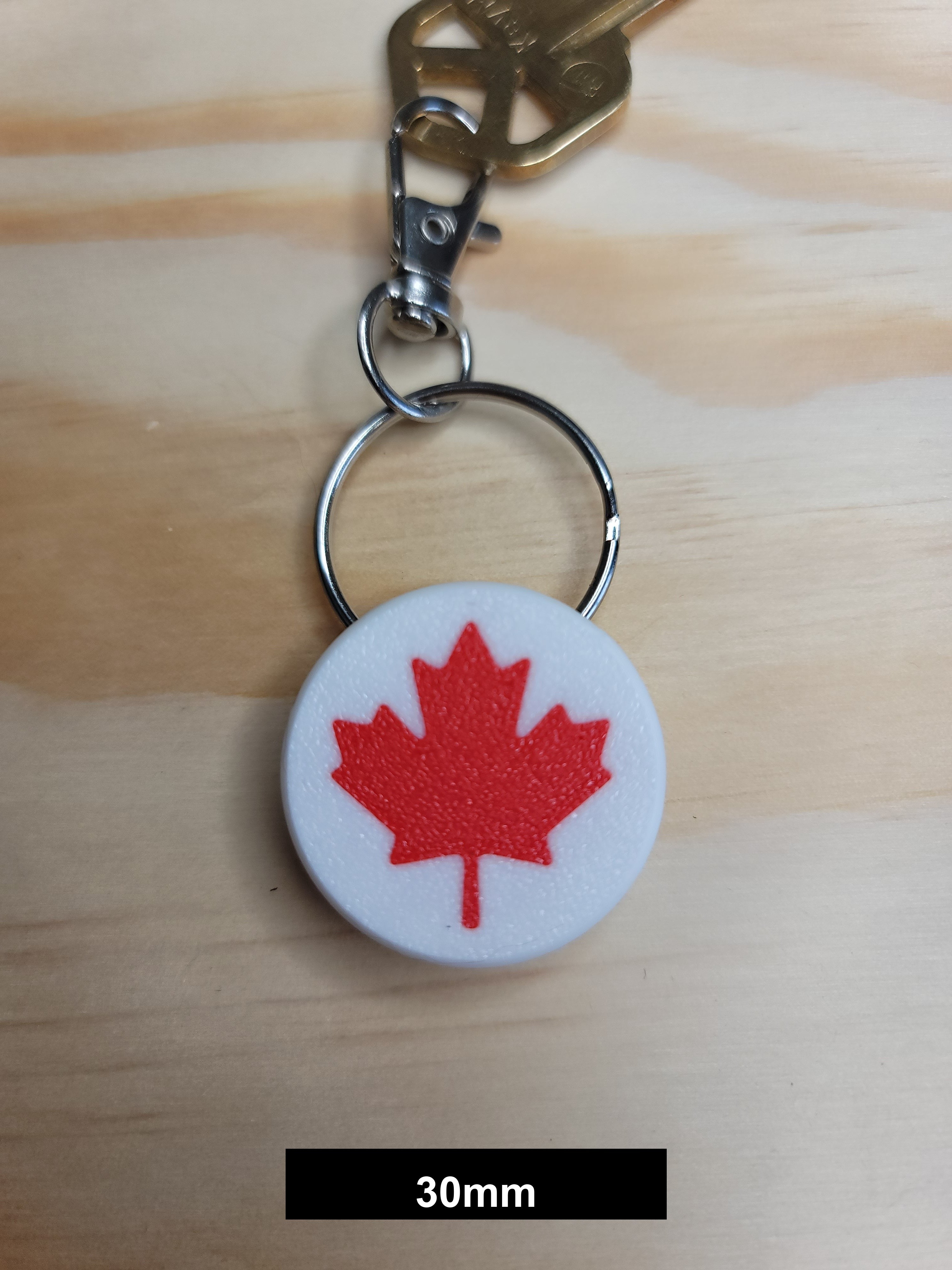 Canada Maple Leaf Fob