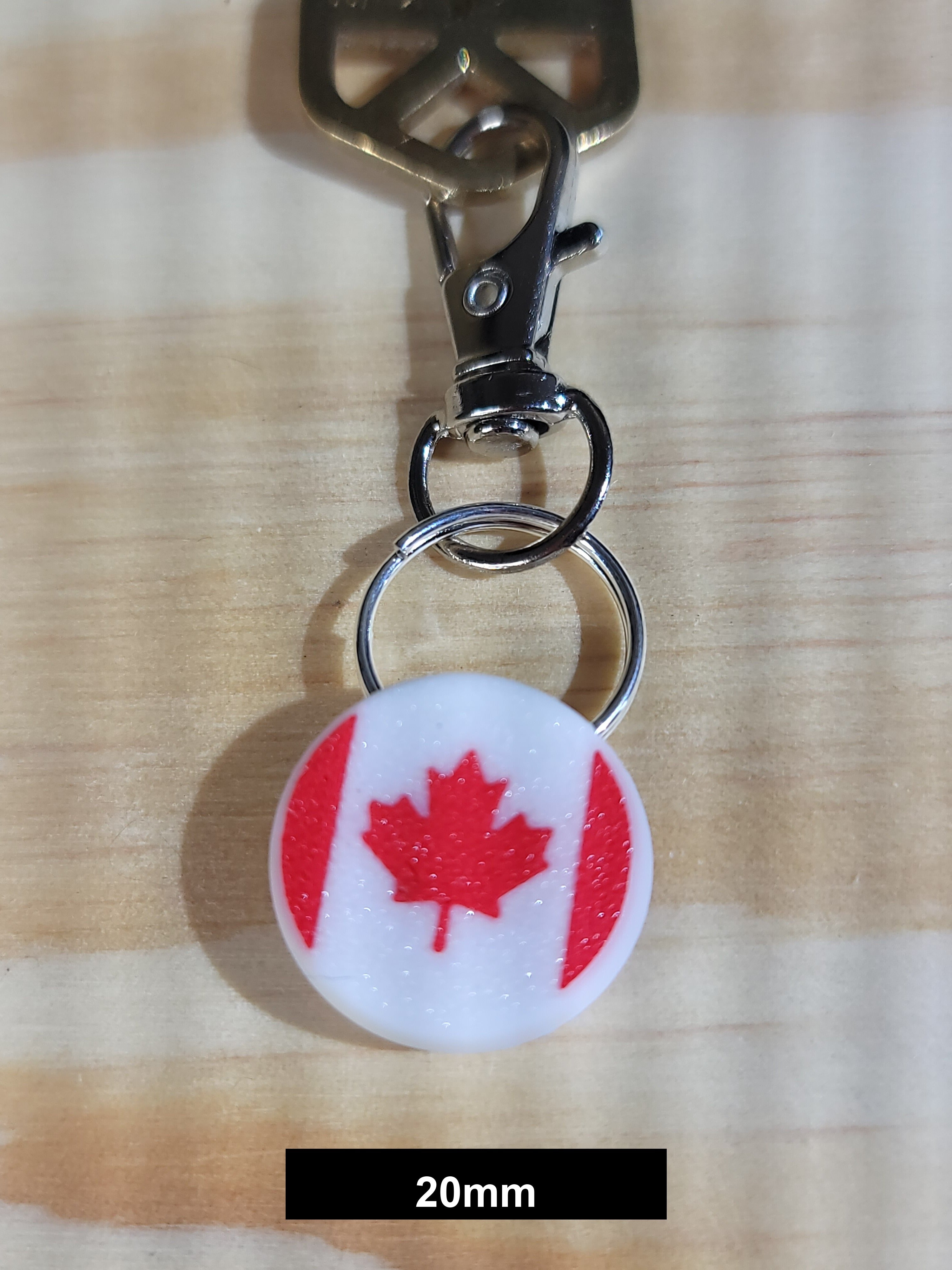 Canada Flag Fob