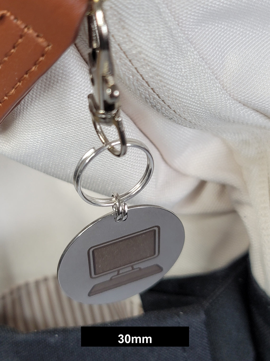 Computer Engraved Fob