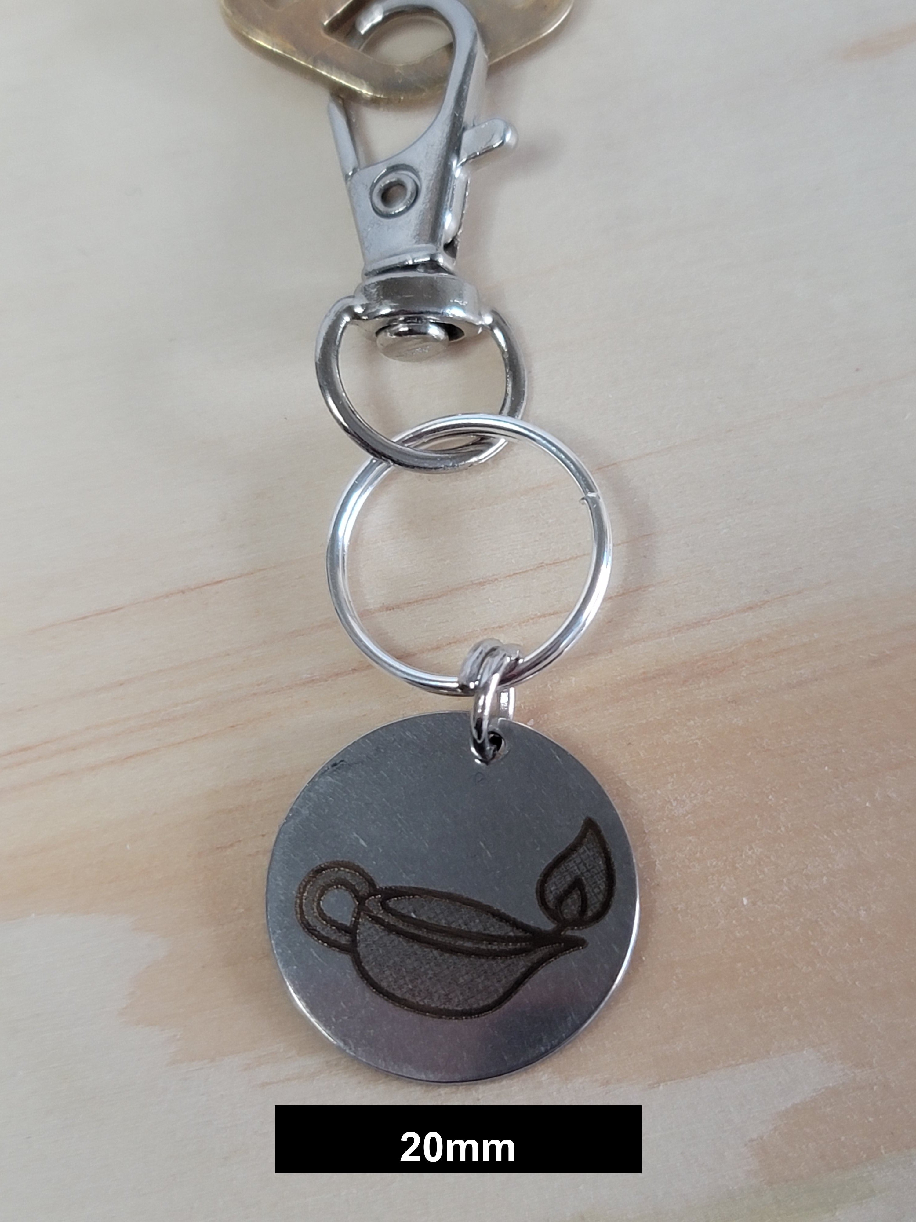 Diwali Engraved Fob