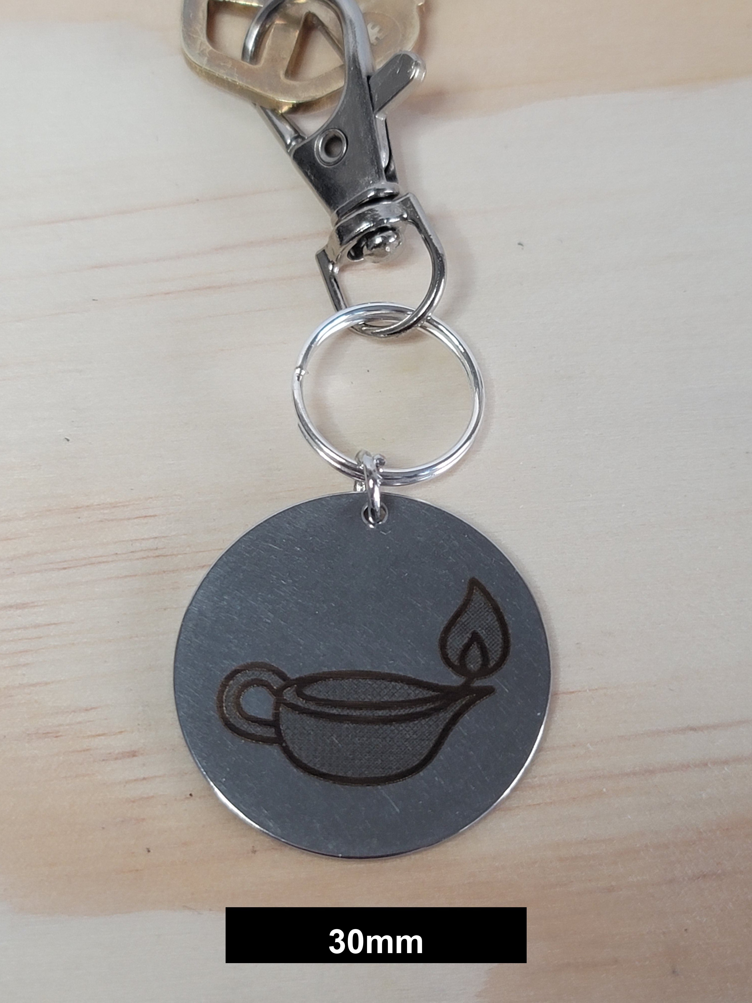 Diwali Engraved Fob