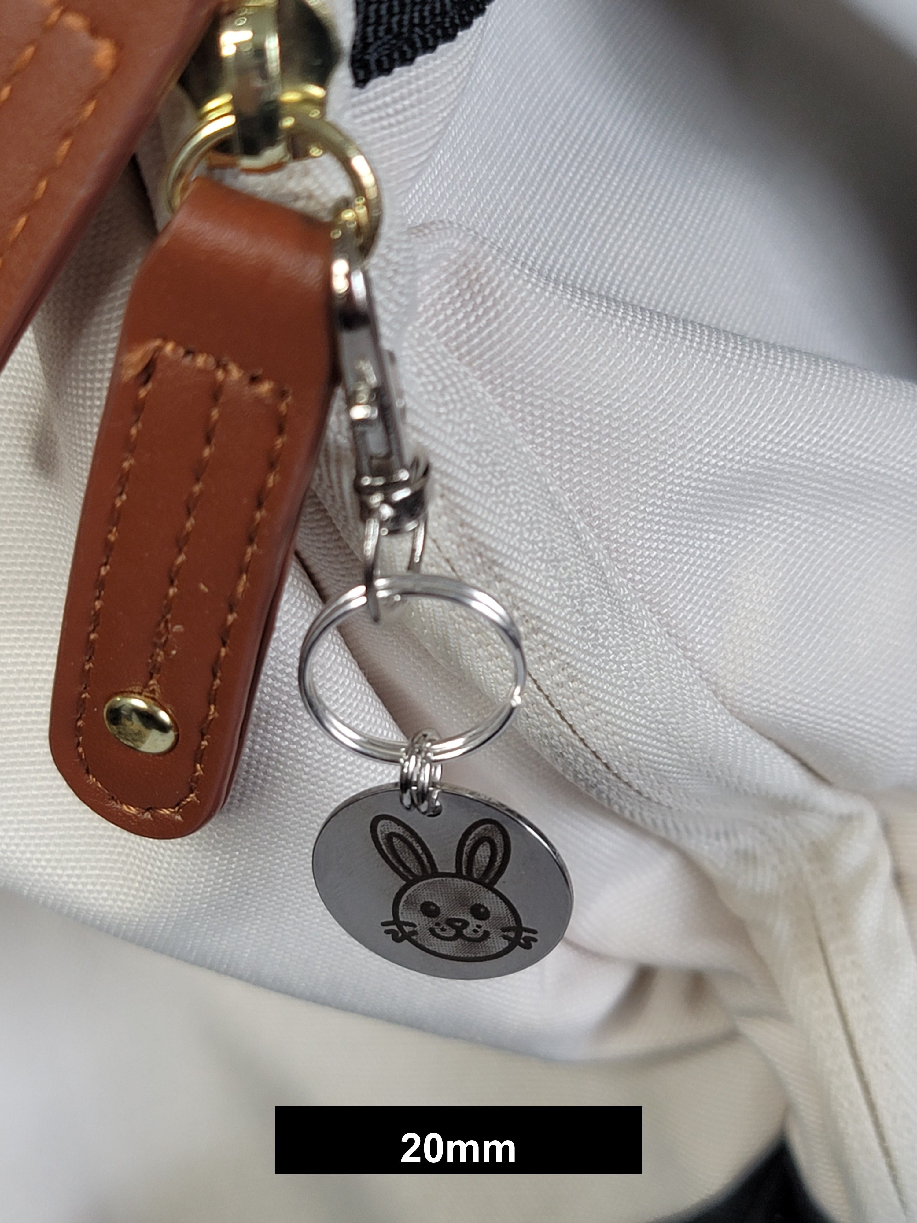 Easter Bunny Engraved Fob