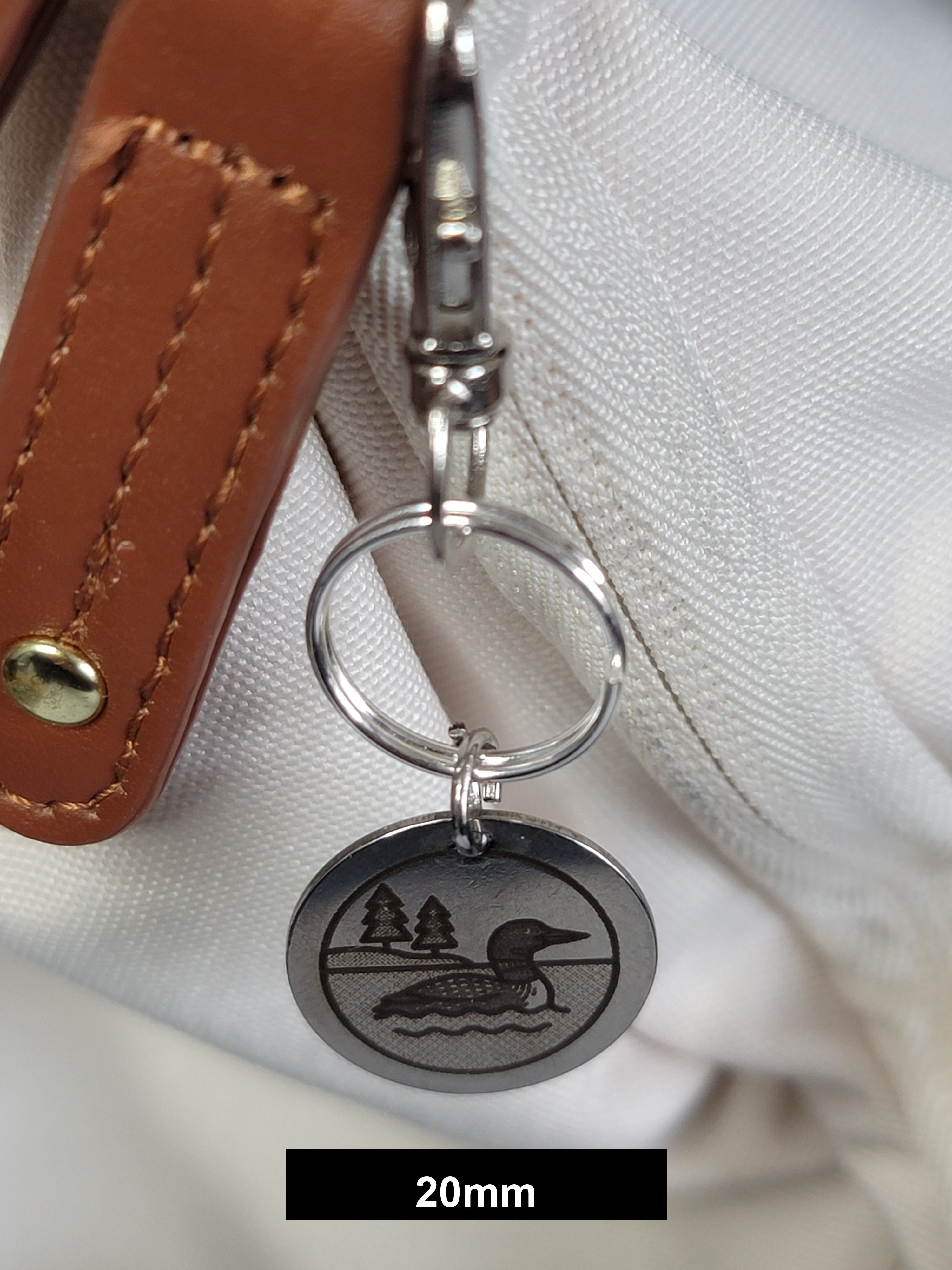 Loon Engraved Fob