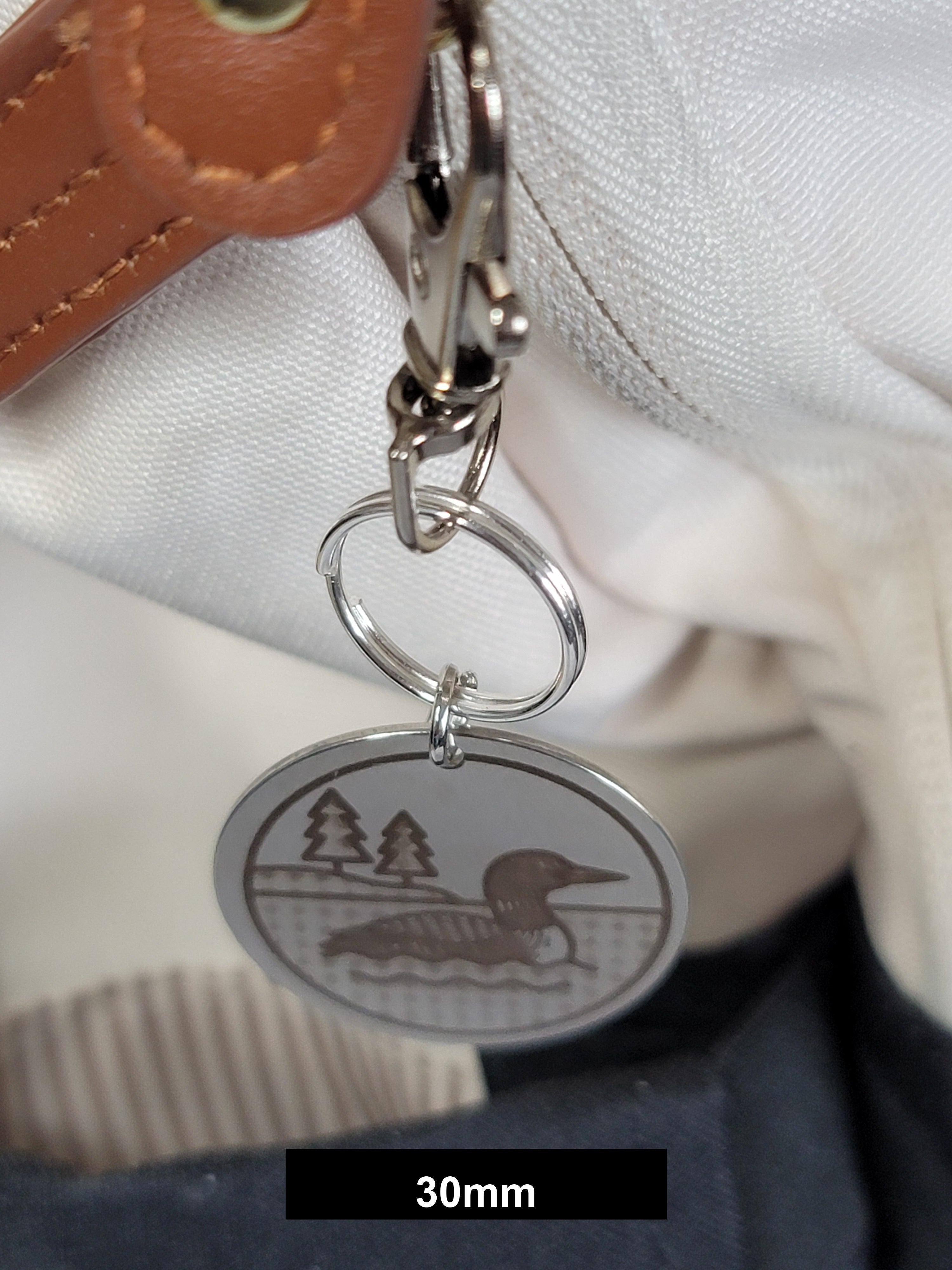 Loon Engraved Fob