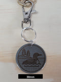 Loon Engraved Fob