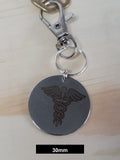 Medical Engraved Fob