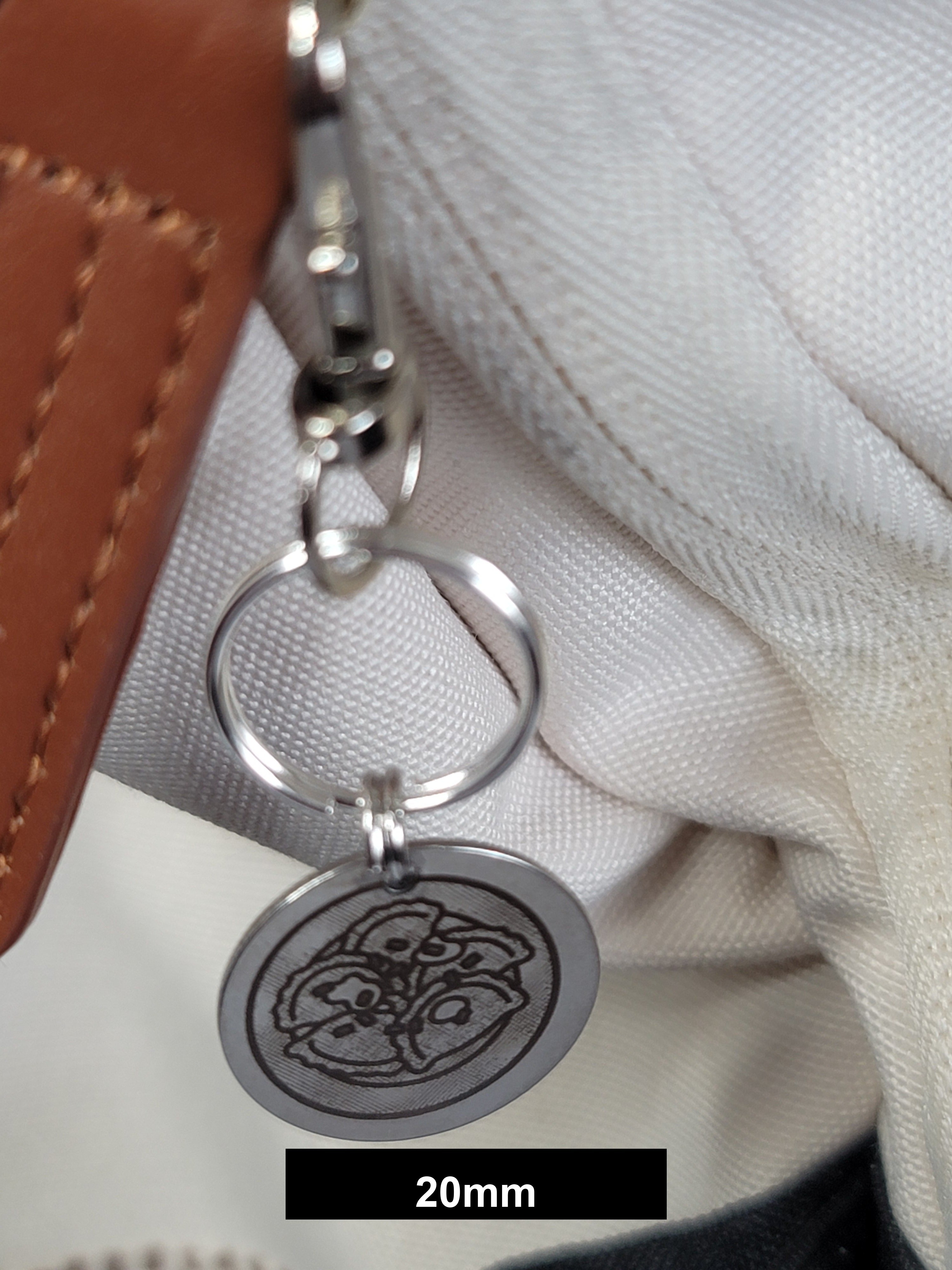 Perogies Engraved Fob