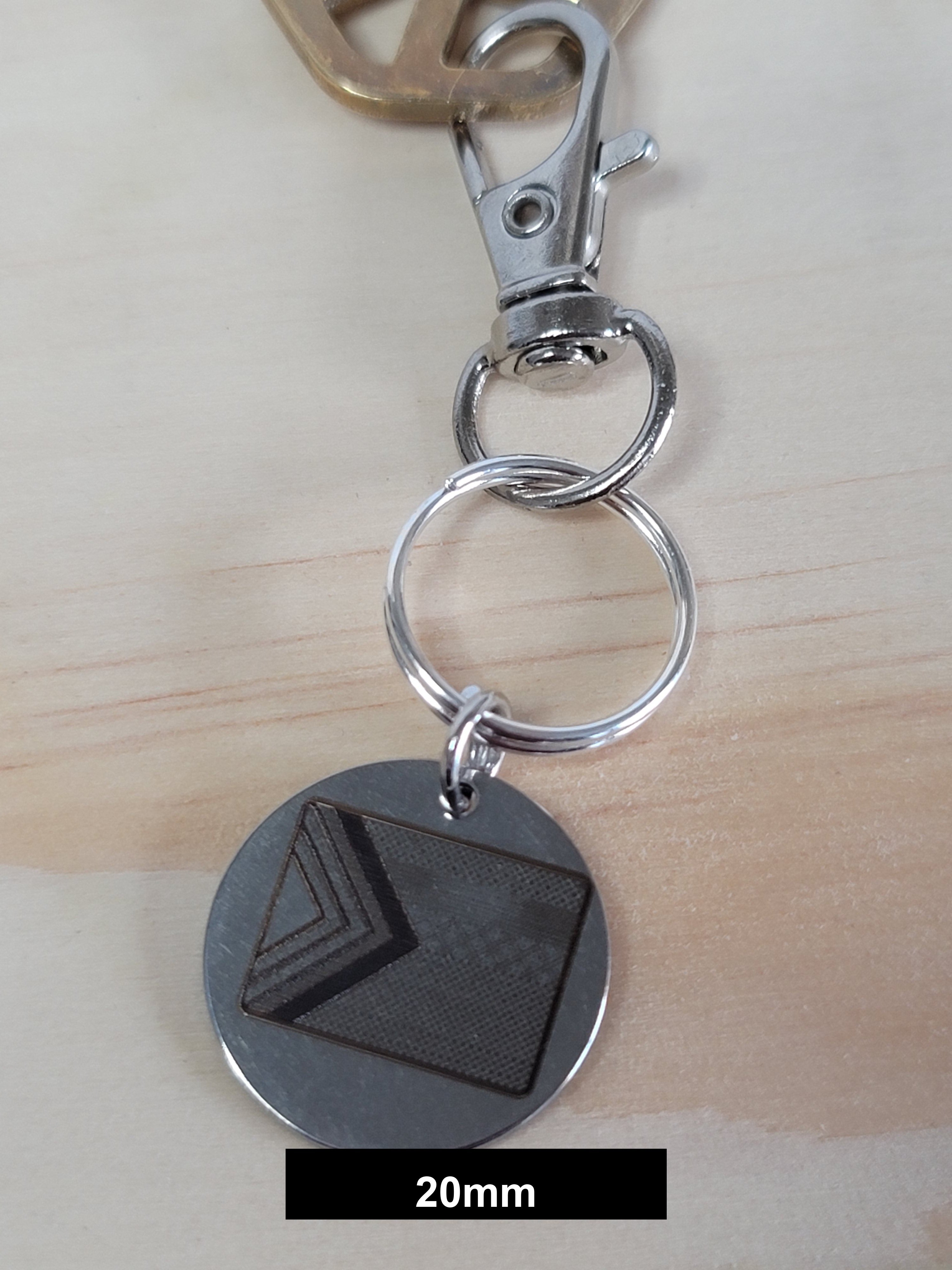 Pride Engraved Fob