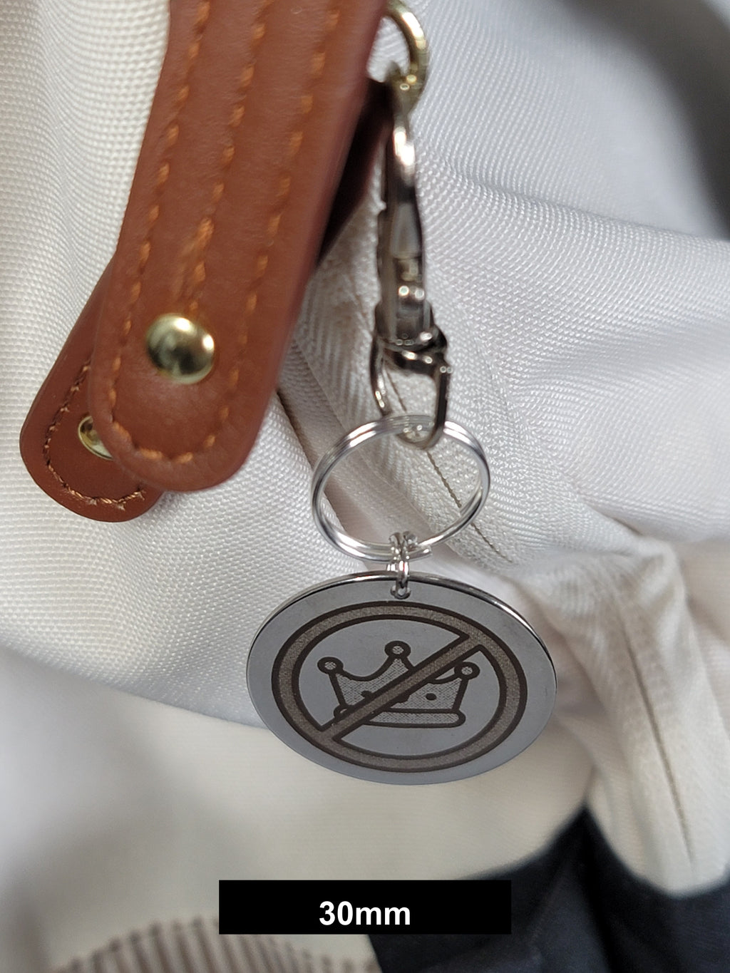 Pro-Democracy Engraved Fob