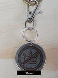 Pro-Democracy Engraved Fob