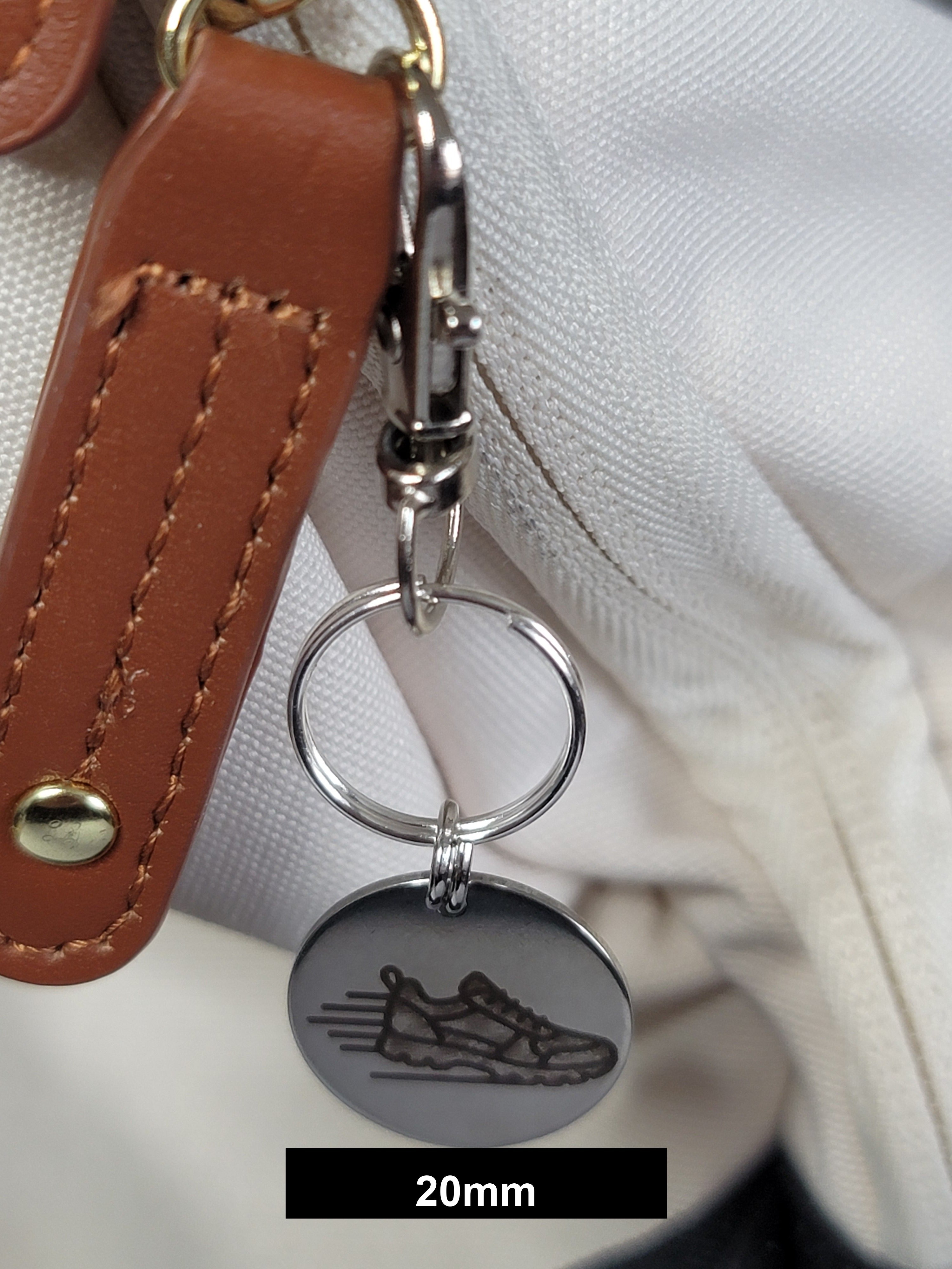 Running Engraved Fob