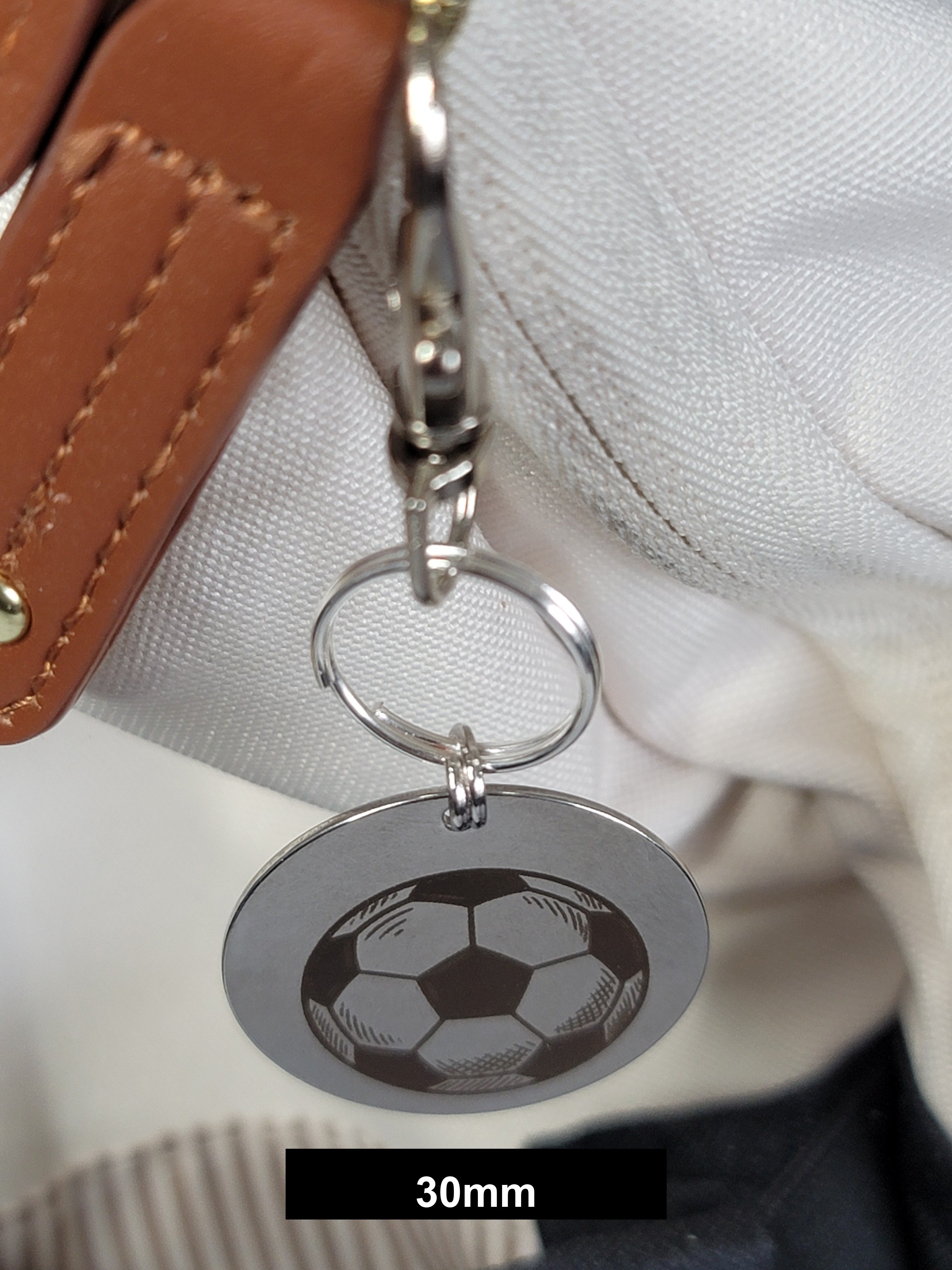 Soccer Engraved Fob