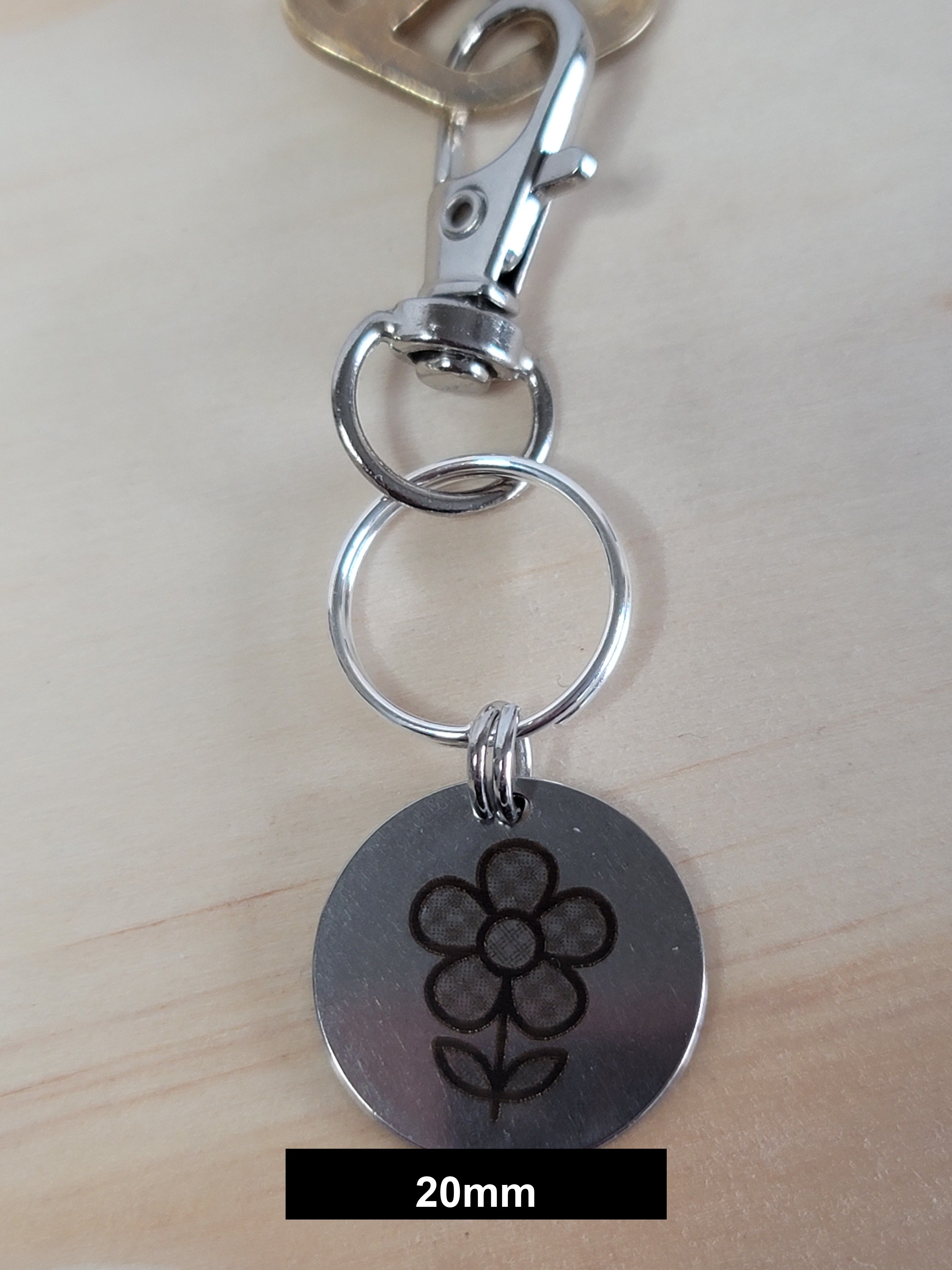 Spring Engraved Fob