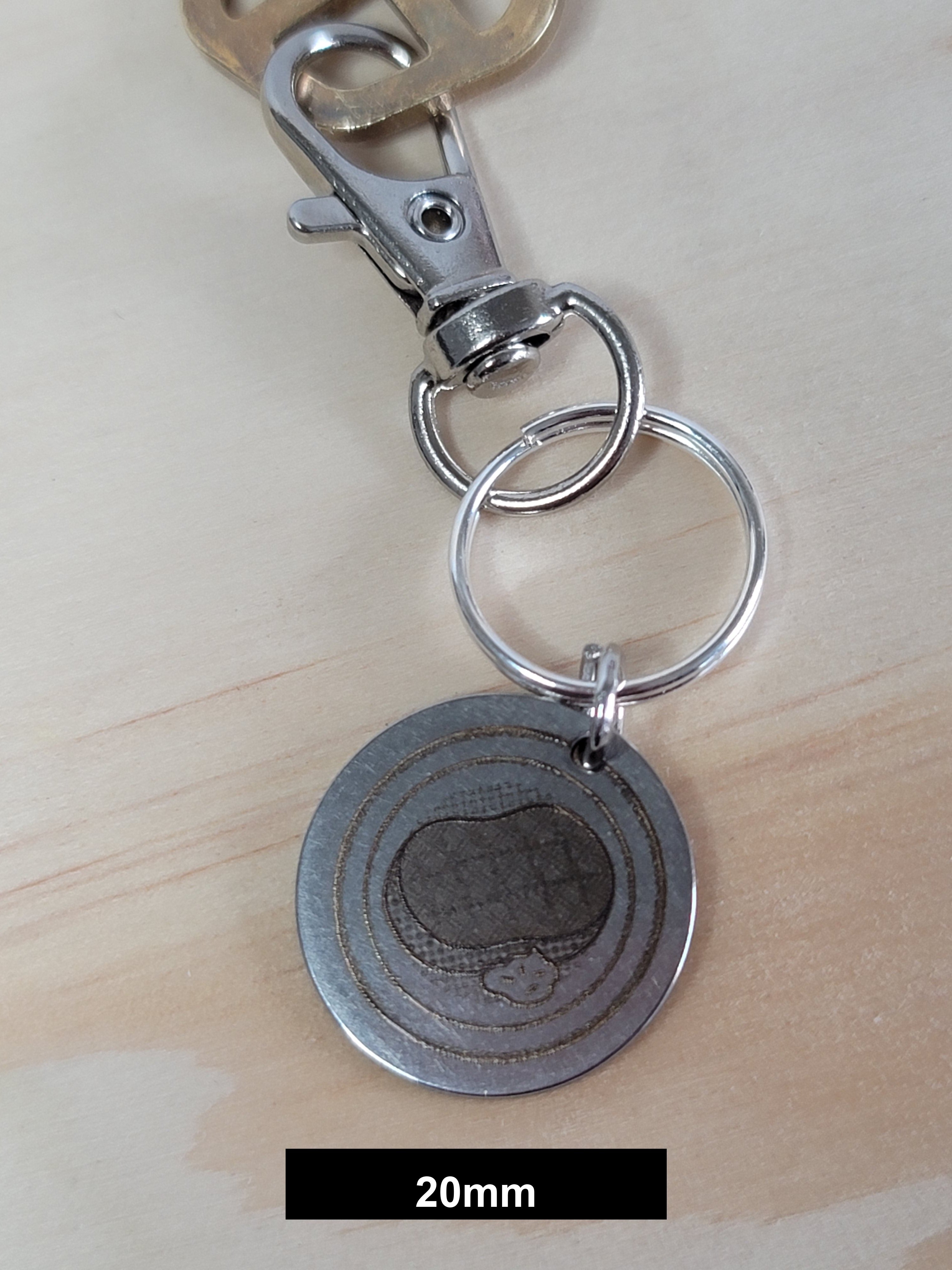 Steak Engraved Fob