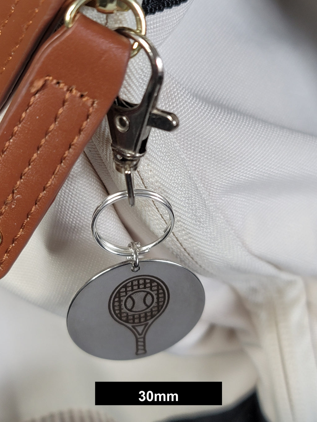 Tennis Engraved Fob
