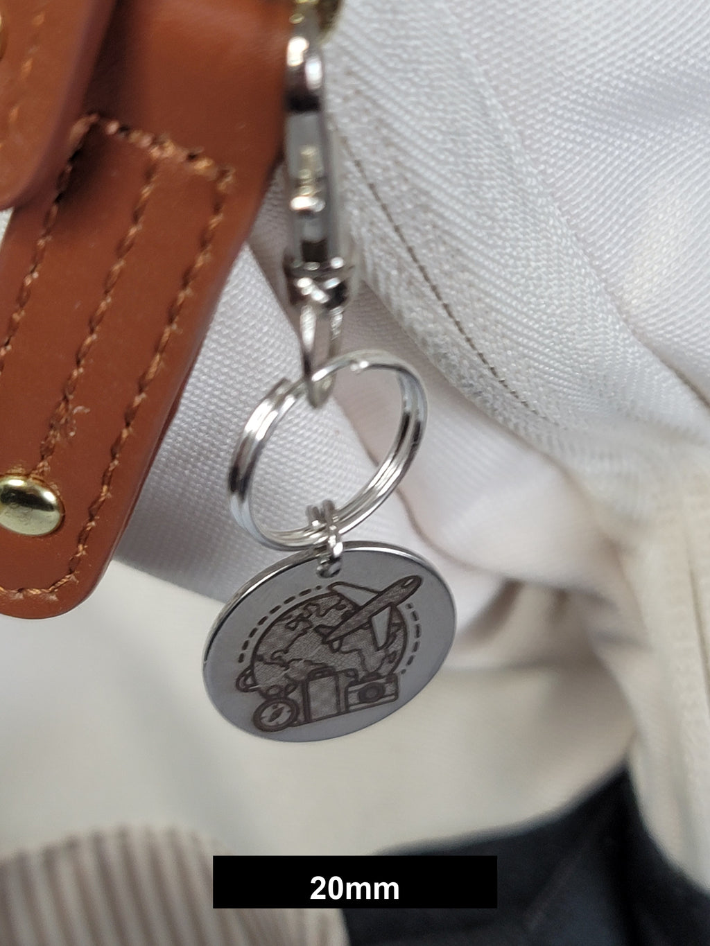 Travel Engraved Fob