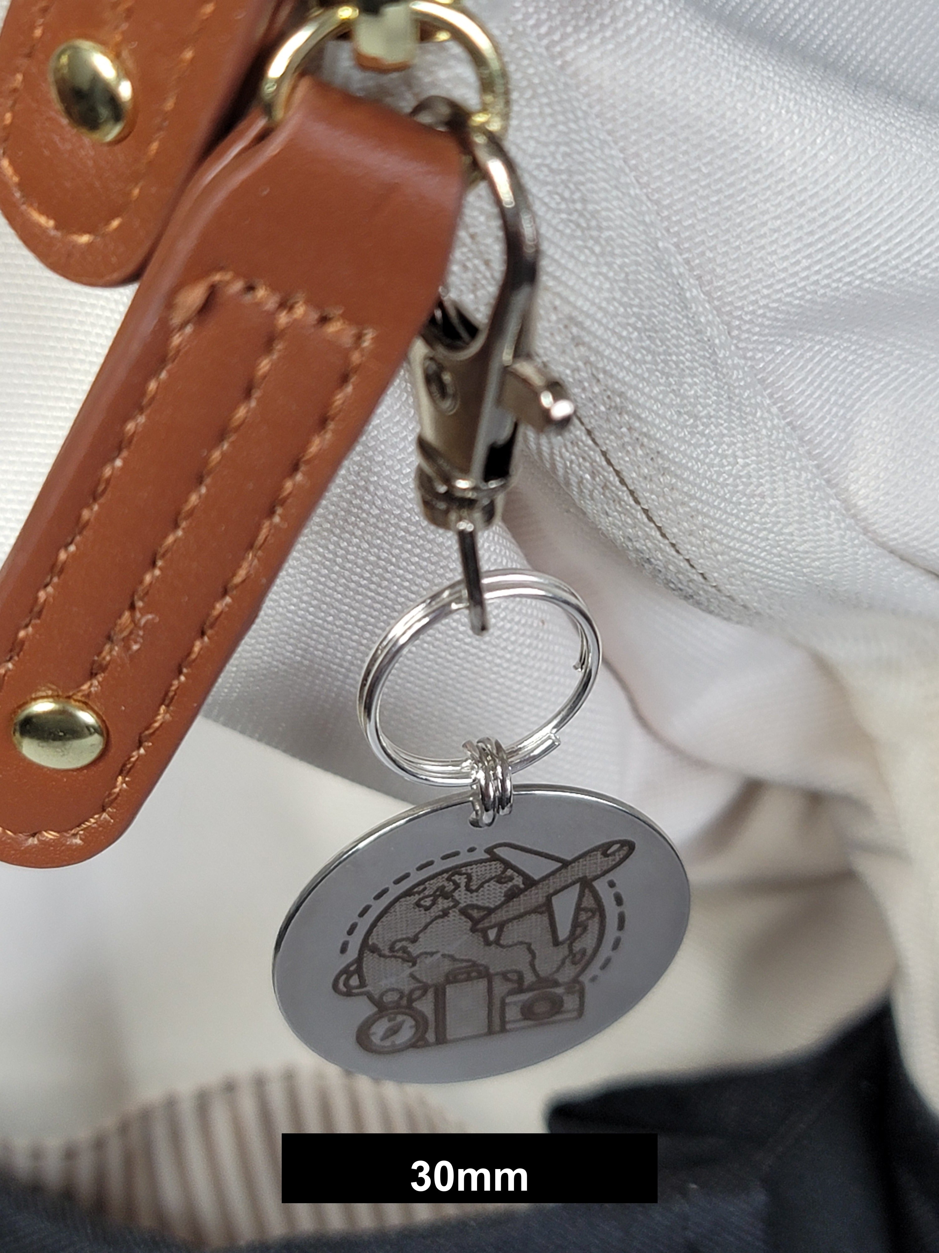 Travel Engraved Fob