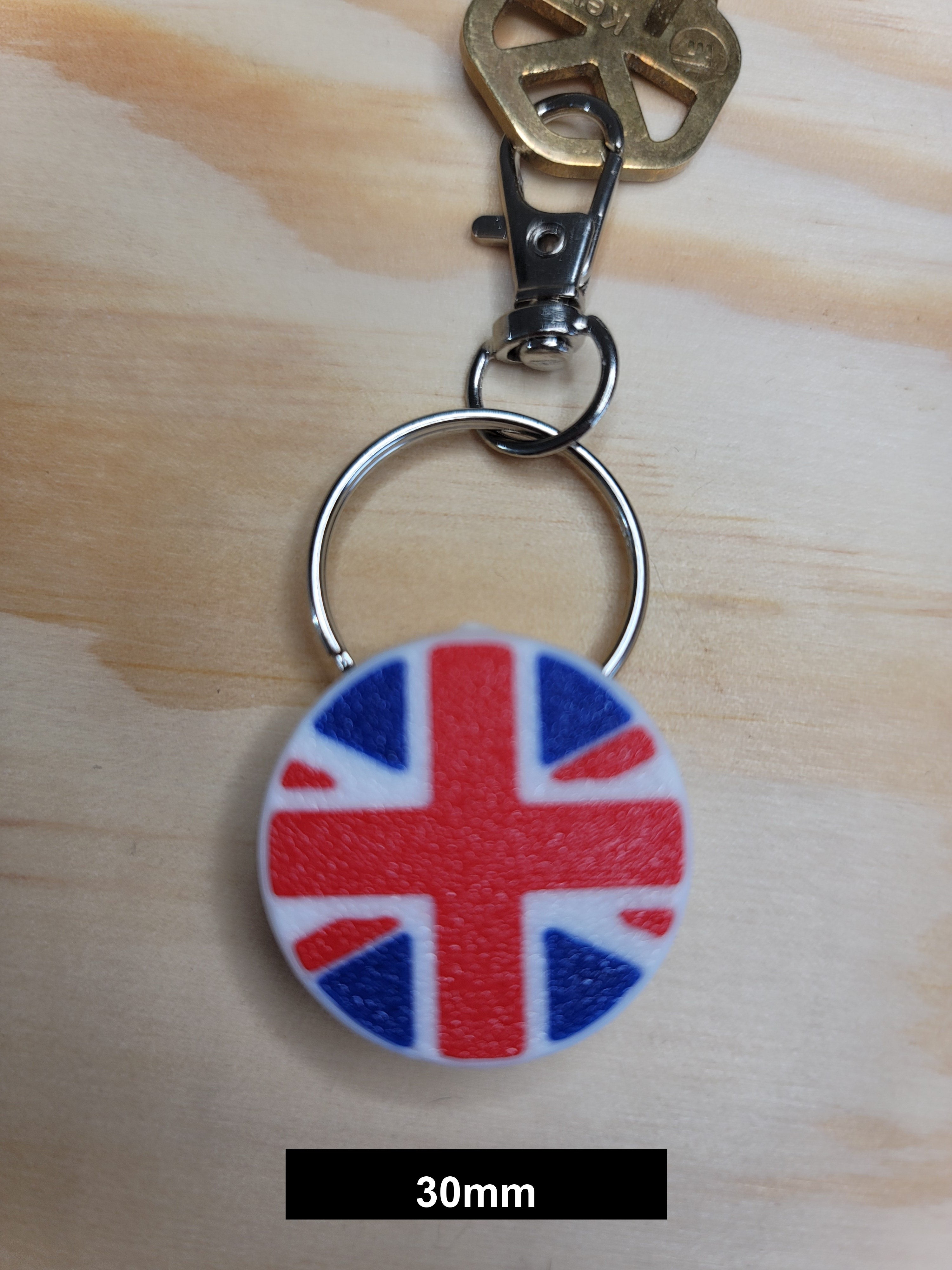 UK Flag Fob