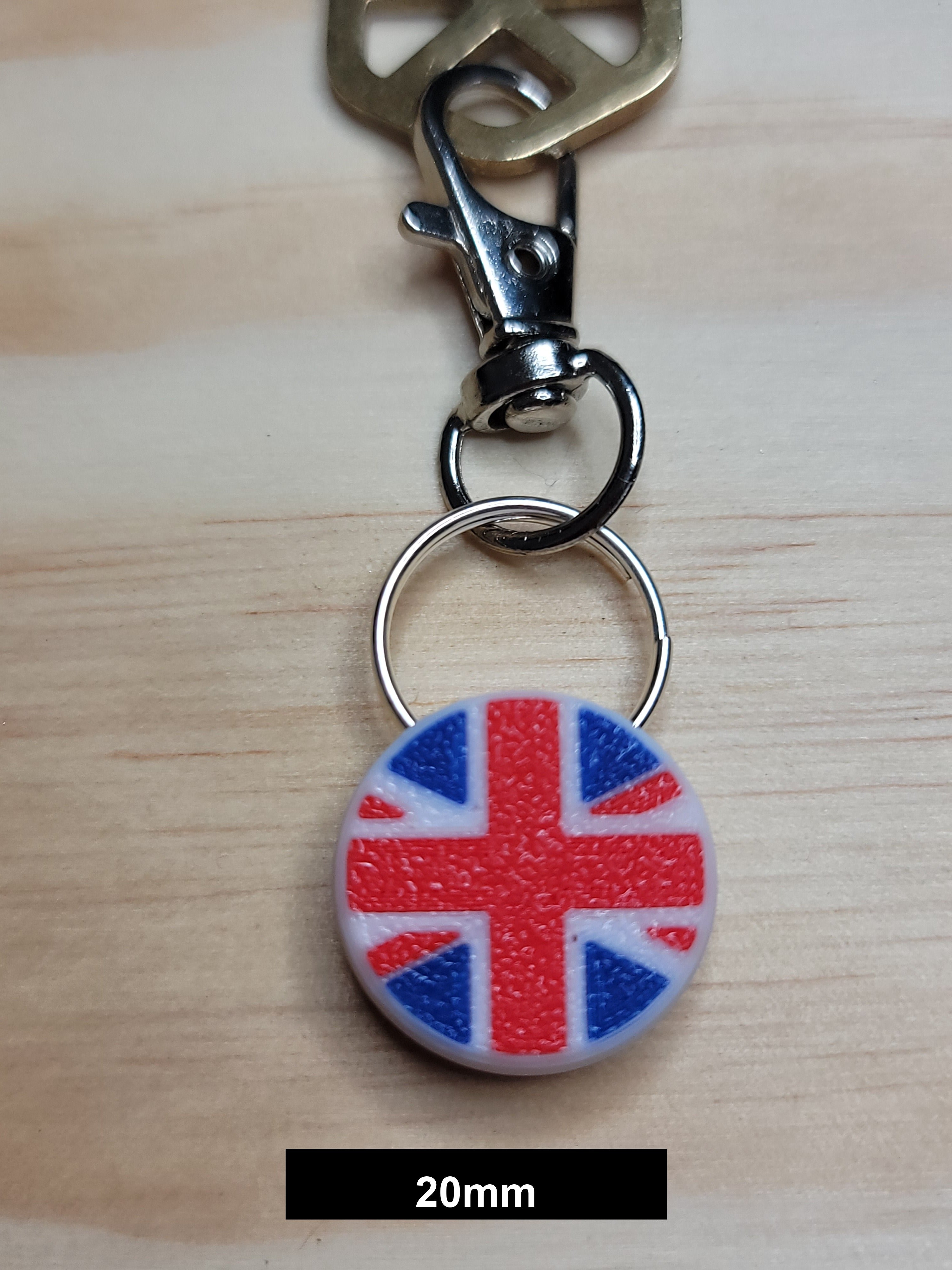 UK Flag Fob