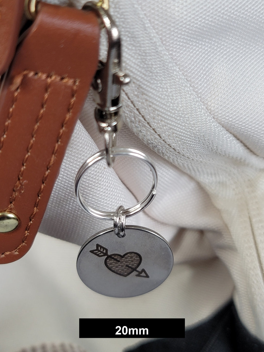 Valentine Engraved Fob