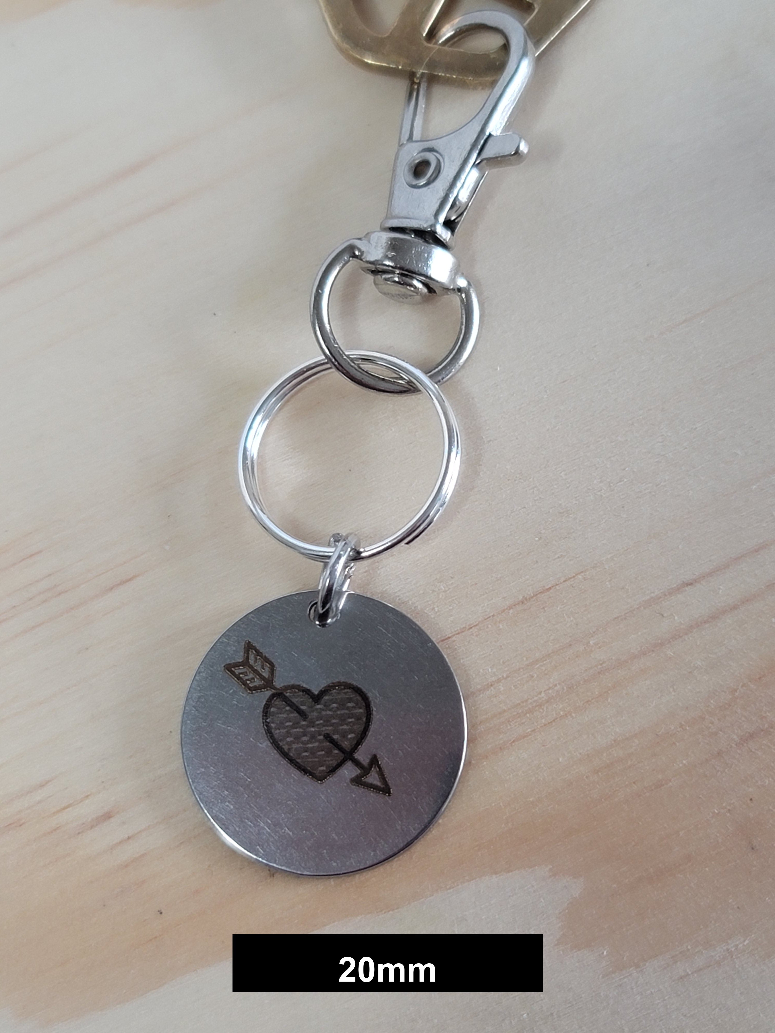 Valentine Engraved Fob