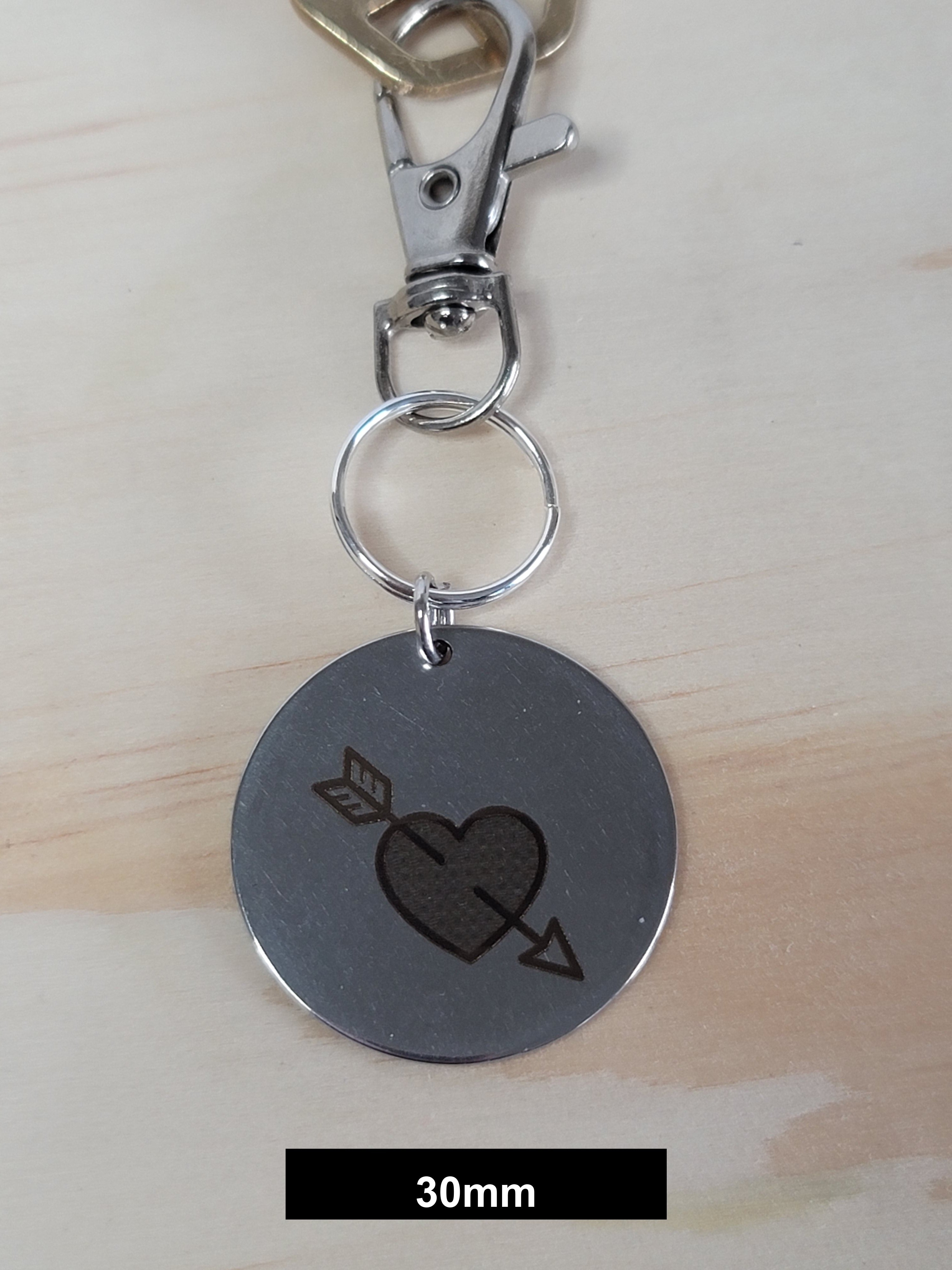 Valentine Engraved Fob