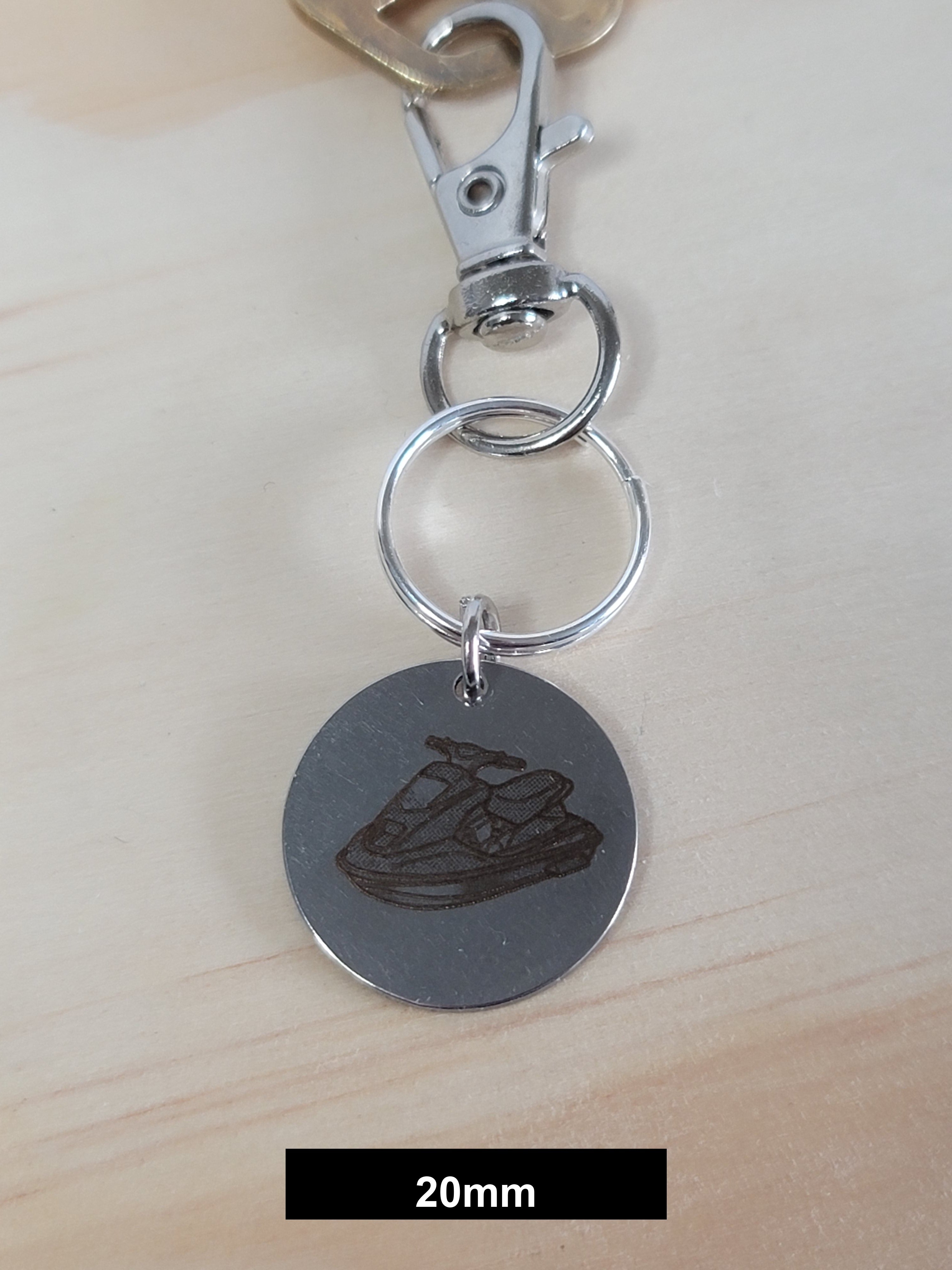 Watercraft Engraved Fob