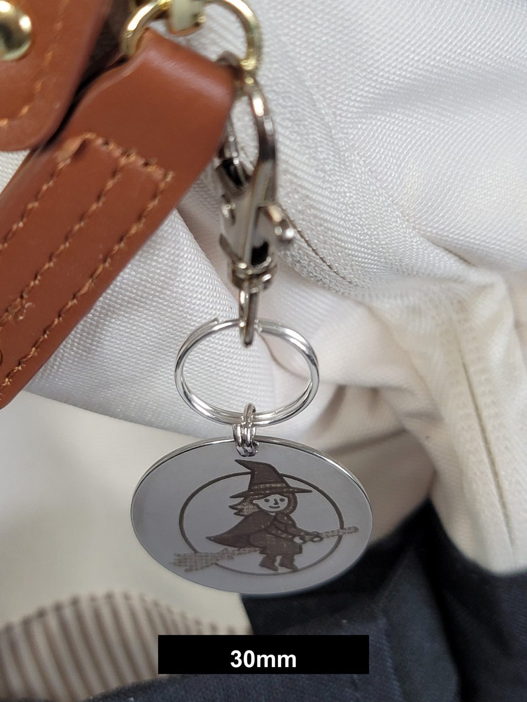 Witch Engraved Fob